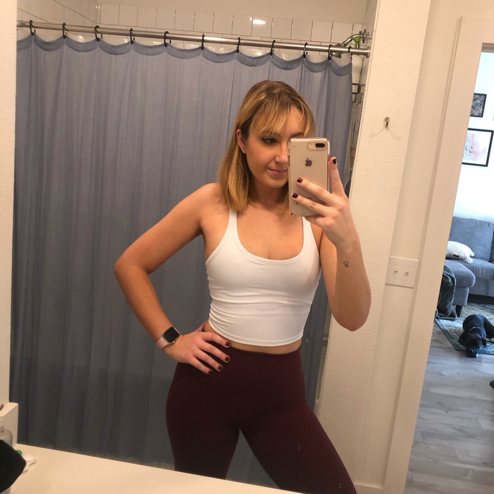 Lululemon align leggings 28” in color cassis